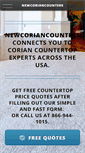 Mobile Screenshot of newcoriancounters.com
